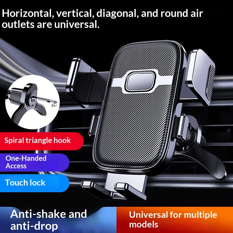 Support téléphone pour grille d’aération ronde ou plate