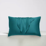 Taie d’oreiller en satin, toucher soyeux — coloris