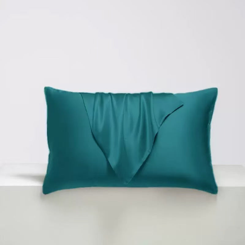 Taie d’oreiller en satin, toucher soyeux — coloris