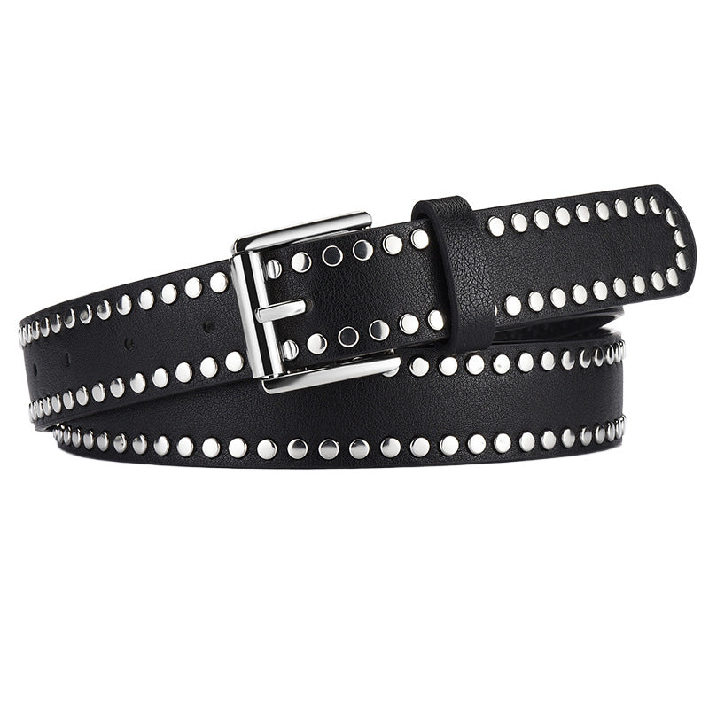 Ceinture en jean à boucle classique — coupe polyvalente — coloris