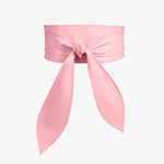 Ceinture large à nouer, longs pans en ruban — coloris