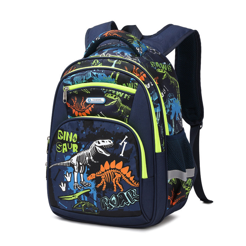 Cartable enfant léger — dos matelassé, format école — coloris