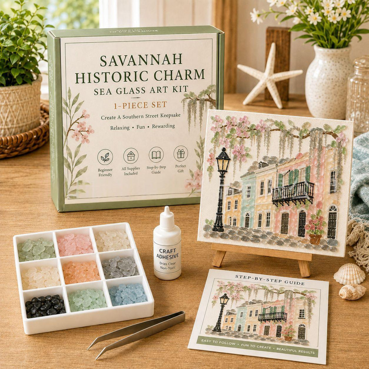 Kit de mosaïque autocollante — loisir créatif enfant et adulte