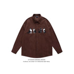 Chemise homme décontractée coupe large — mi-saison