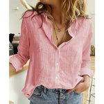 Chemise ample en tissage aéré, bas arrondi