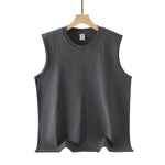 Débardeur homme uni, coupe ample — coton d’été