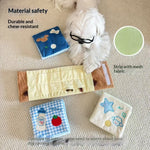 Livre de fouille en tissu, cache les friandises