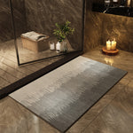Tapis de bain à séchage rapide — motifs contemporains — coloris