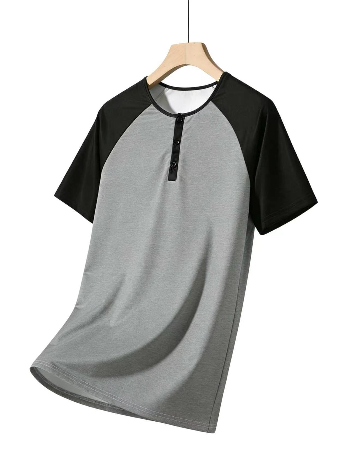 T-shirt homme col rond, coupe ajustée