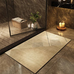 Tapis de bain à séchage rapide — motifs contemporains — coloris