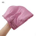 Turban en coton mercerisé grande taille — 33 coloris unis — coloris