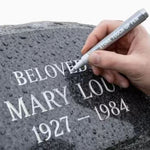 Marqueur noir indélébile — grande réserve d’encre
