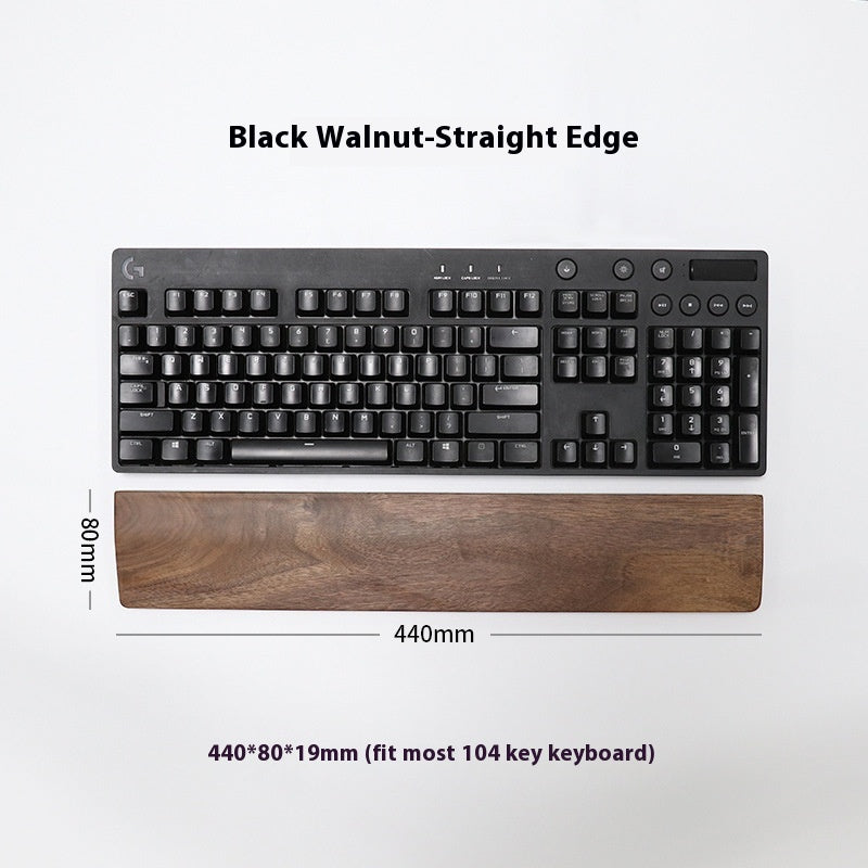 Repose-poignet en bois pour clavier et souris — coloris