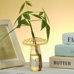 Vase champignon en verre borosilicate soufflé — coloris