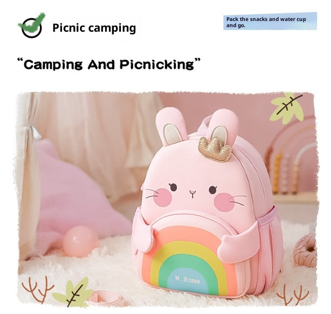 Sac à dos maternelle pour fille — format compact