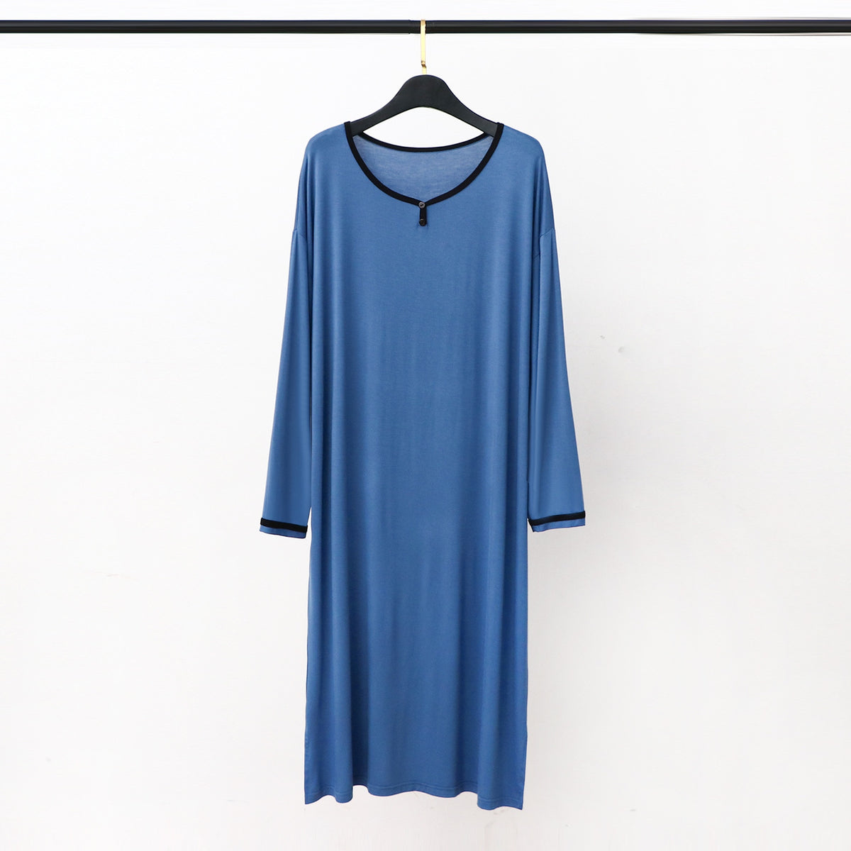 Peignoir long sous le genou — tombé souple
