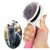 Brosse à picots rétractables, se vide d’un bouton