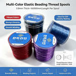 Fil élastique pour perles — résistant, spécial bracelets