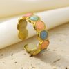Ronde de cabochons pastel