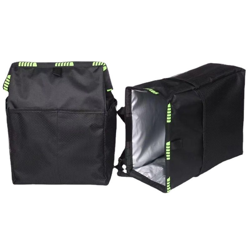 Sac poubelle de voiture à suspendre au dossier, doublure étanche — 26 × 14 × 35 cm