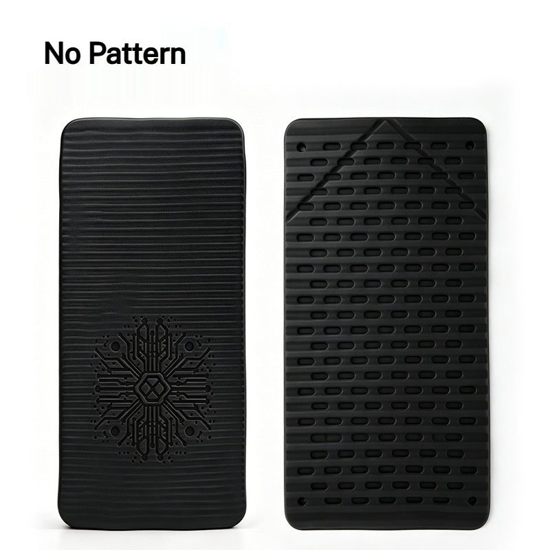 Tapis de silicone pliable qui fait béquille