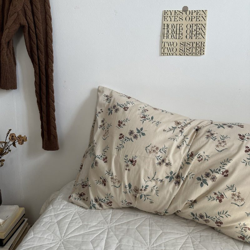 Federe in cotone lavato — vendute in coppia, 48 × 74 cm — colori