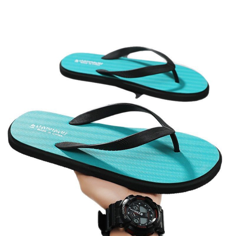 Men’s woven-strap sandals — wide, for summer