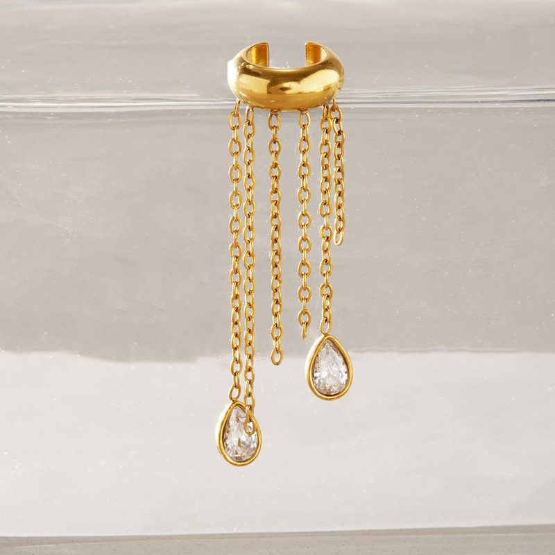 Bijoux d’oreille à clip sans perçage — acier inoxydable