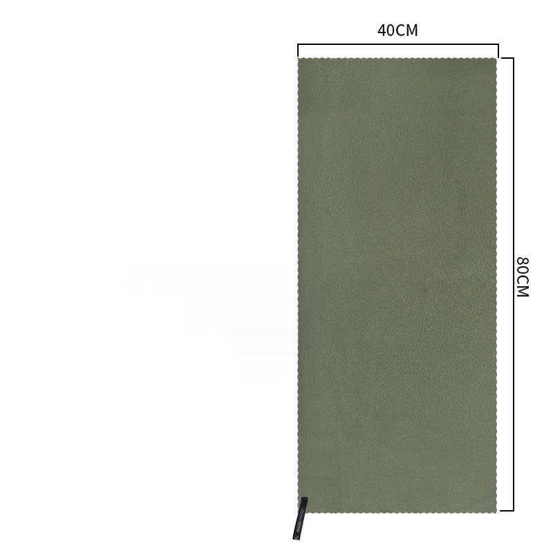 Asciugamano in microfibra ad asciugatura rapida — 40 × 40 o 40 × 80 cm