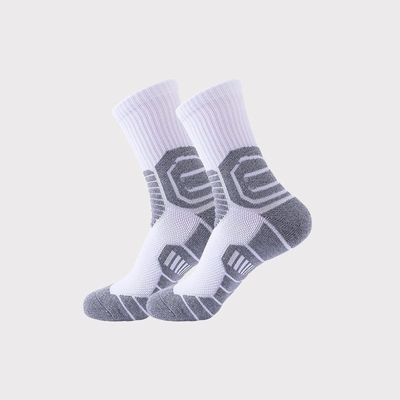 Sportsocken mit gepolsterter Sohle — rutschfest