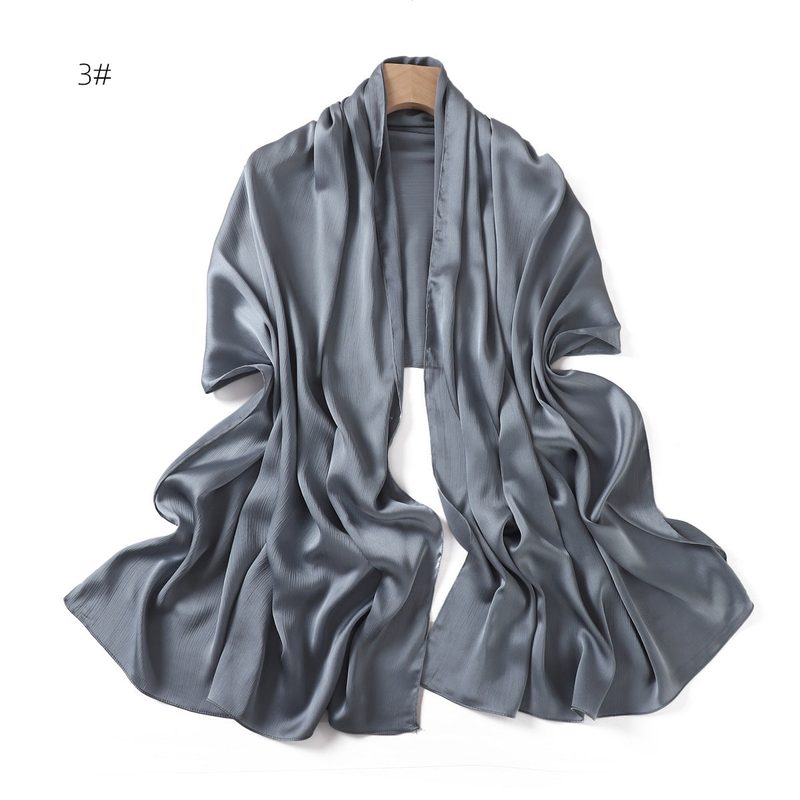 Châle d'été uni — tissage respirant, 15 coloris — coloris