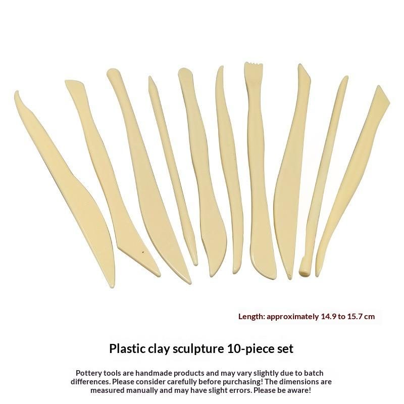 Kit de modelage pour argile et pâte à modeler — ébauchoirs b — coloris