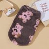 Chocolate com ursinhos cor-de-rosa