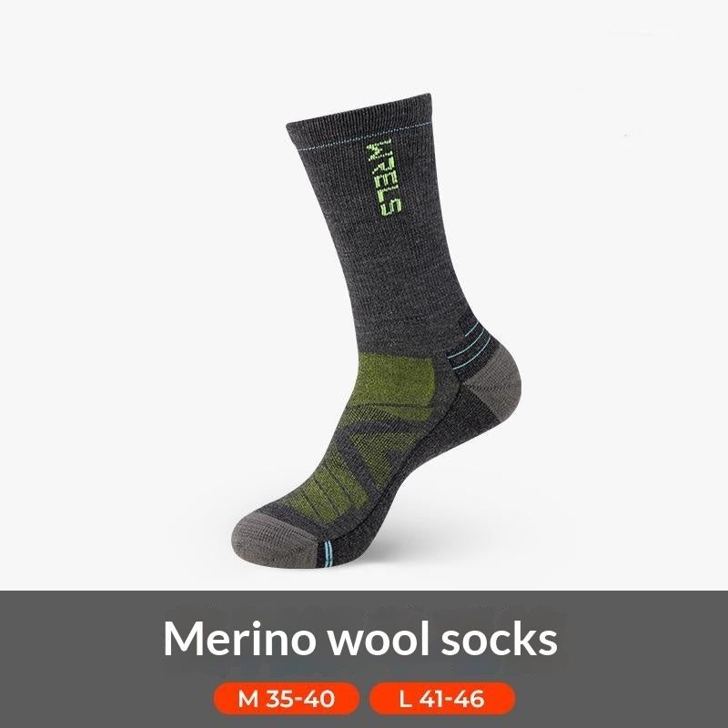 Warme hohe Socken zum Gehen und Wandern — Farbvariante