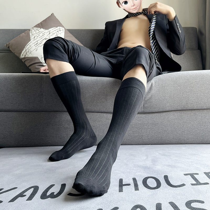 Herren-Anzugsocken — fein, für elegante Schuhe