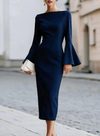 Marineblauw