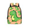 T-rex, perzikkleurige achtergrond