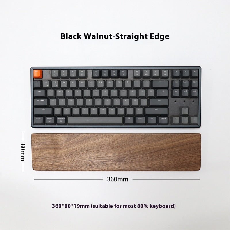 Reposamuñecas de madera para teclado y ratón — color