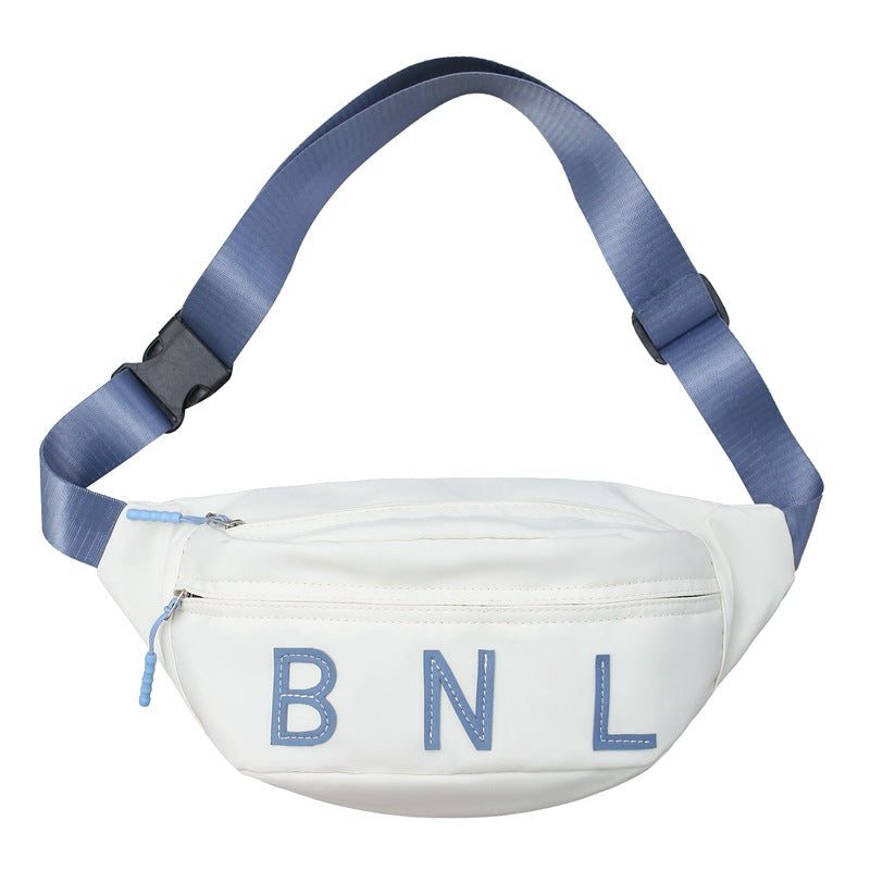 Chest bum bag — worn crossbody, Japanese style
