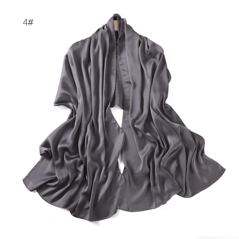 Châle d'été uni — tissage respirant, 15 coloris — coloris