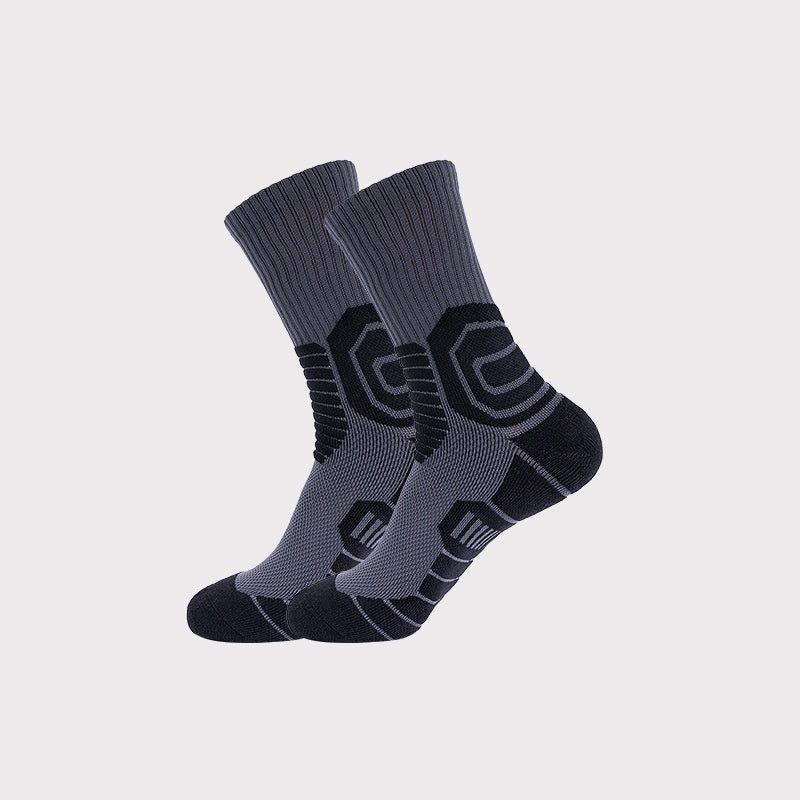 Sportsocken mit gepolsterter Sohle — rutschfest
