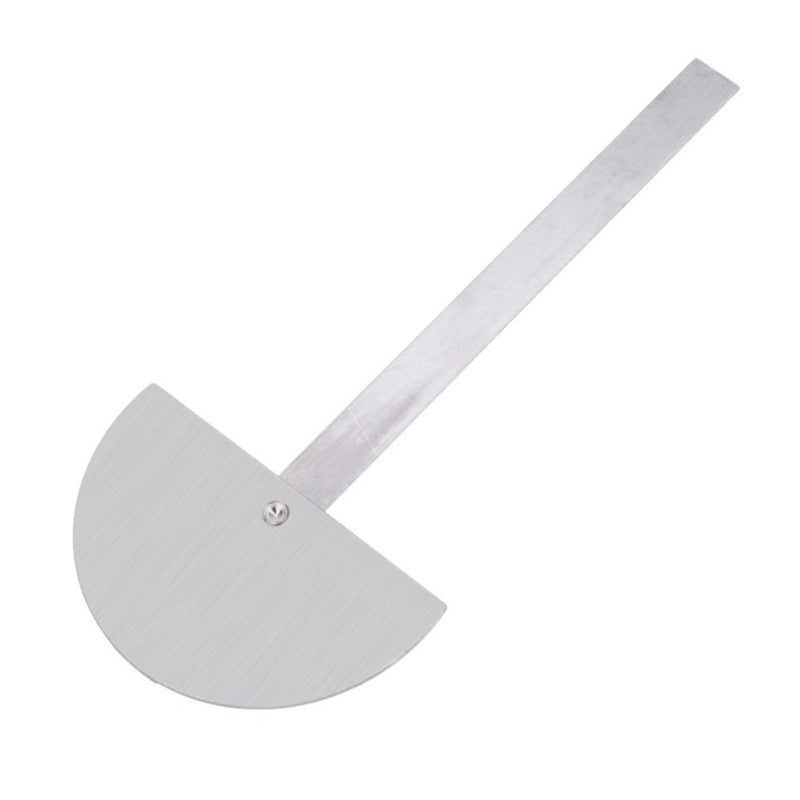 Stainless steel semicircle protractor