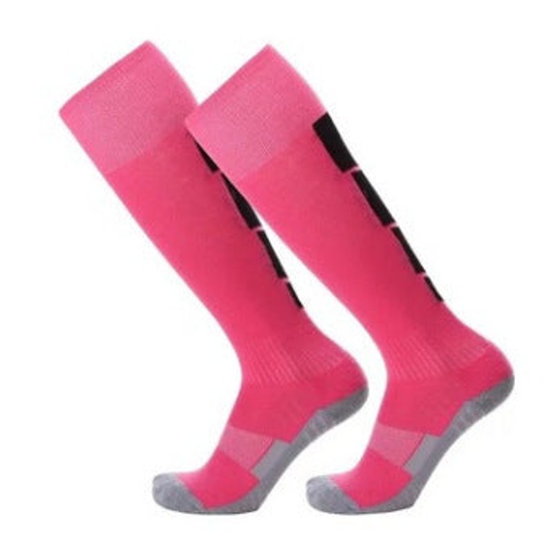 Calcetines de deporte altos de rizo — caña larga