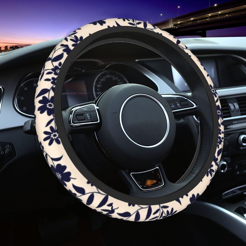 Printed steering wheel cover — 38 cm