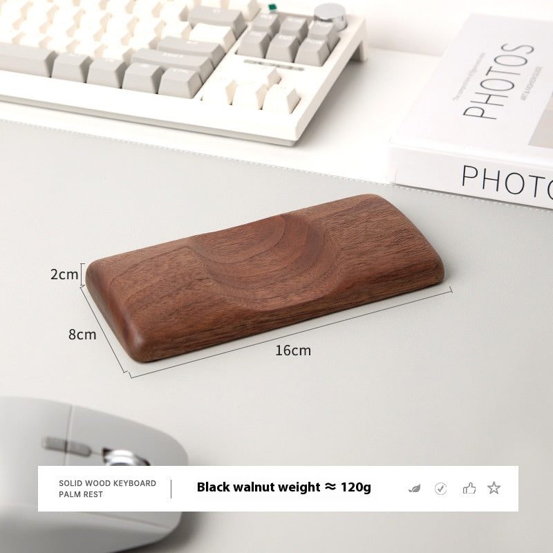 Reposamuñecas de madera para teclado y ratón — color