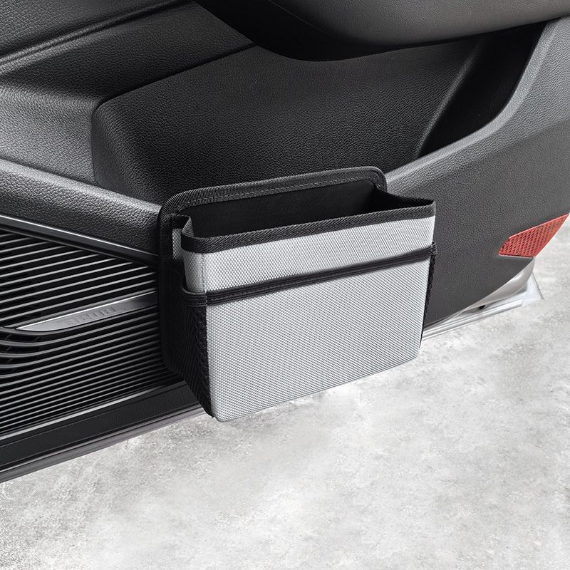 Poubelle de voiture en tissu imperméable, à accrocher à la portière