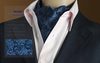 Bleu marine motif cachemire