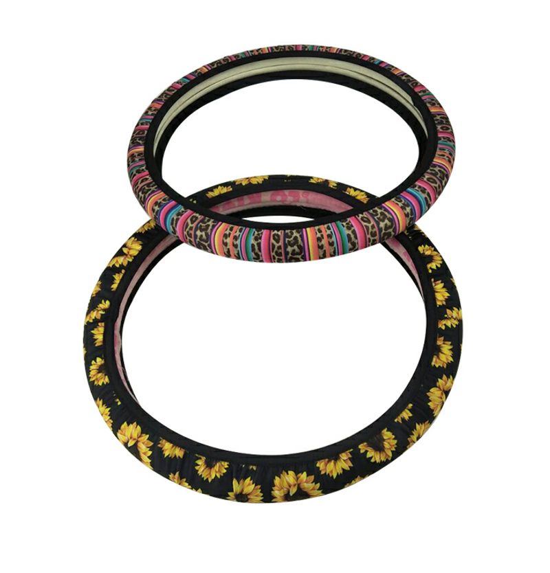 Capa para volante em neopreno estampado, extensível