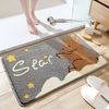 Teddy und Sterne, grauer Hintergrund - 40 × 60 cm