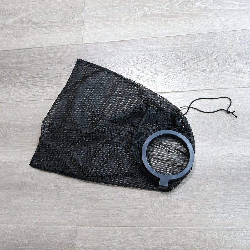 Bolsa de basura de red para nevera portátil — aro para enganchar